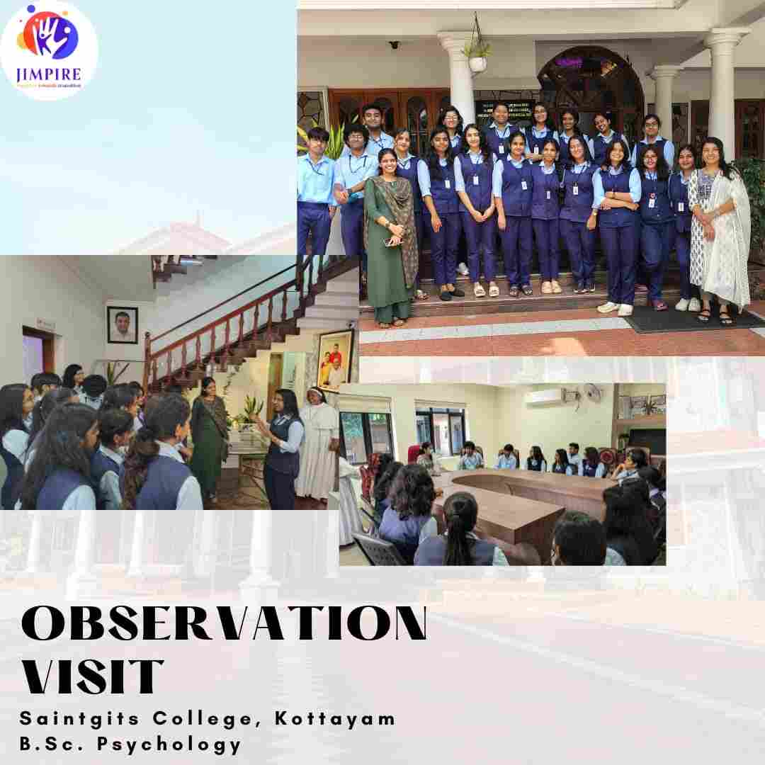 Observation Visit – Saintgits College of Applied Sciences, Department of Psychology